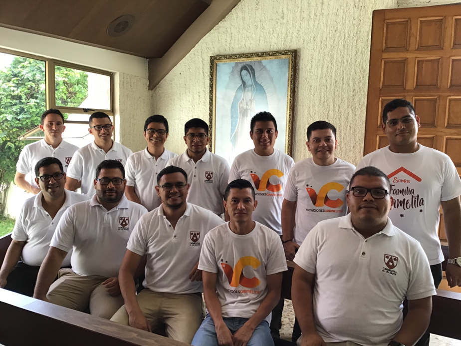 Pre-Novices from Centro Xiberta and 4 prospects from Nicaragua stand together before the ceremony begins.