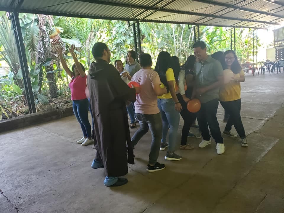2019 Young People of Carmel Retreat - team-building games