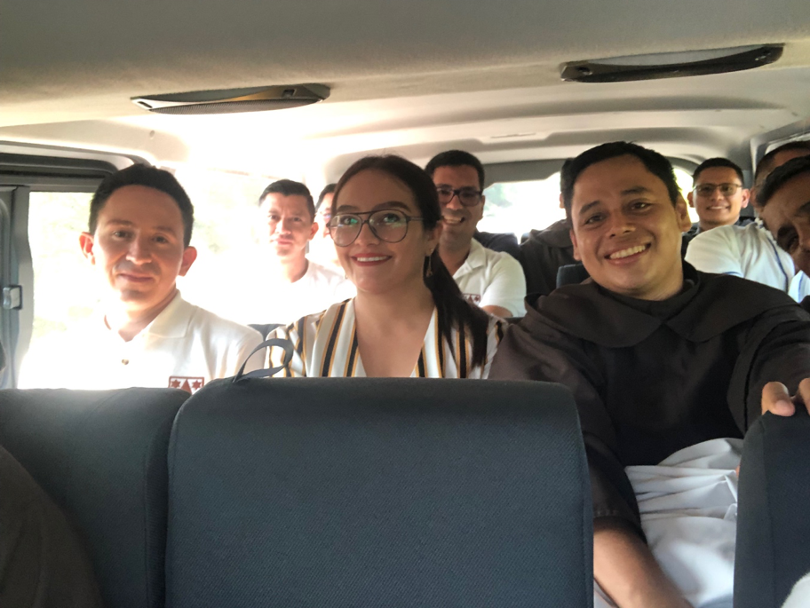 On the road for Benjamin Constante’s Solemn Profession.